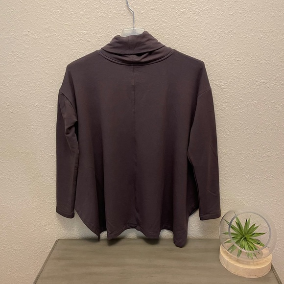 Athleta Women's Ethereal Brushed Funnel Neck Athleisure Top S - Picture 12 of 13